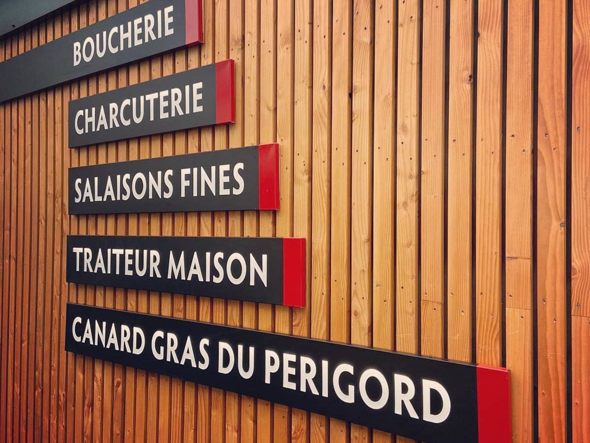 Façade de la boutique Maison Laborie à Aurillac