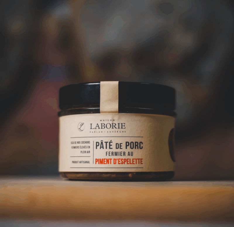 Pâté de porc fermier au piment d’Espelette