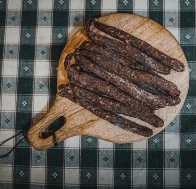 Saucisse sèche perchette