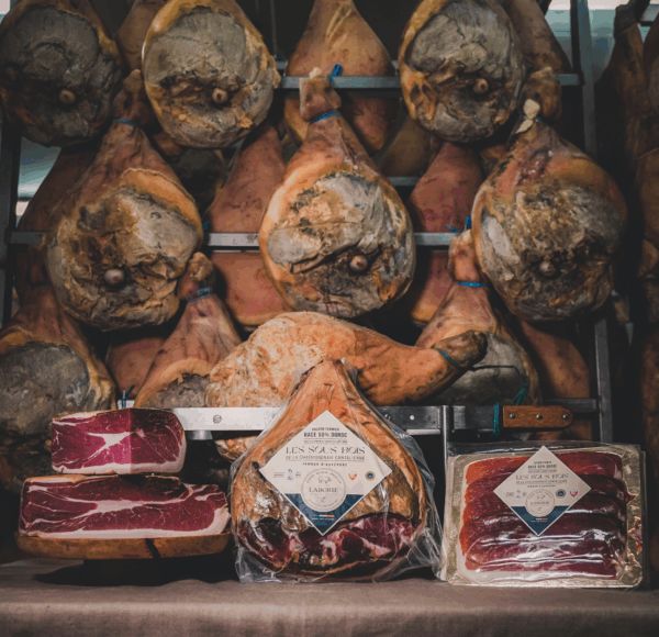 Jambon sec de porc fermier 14-16 mois