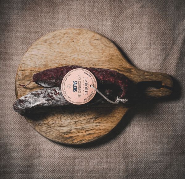 Saucisses sèches les petites Cornes de Salers