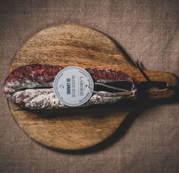 Saucisse sèche de canard